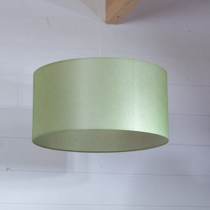 Drum Lamp Shade - P50 ~ Green Non Woven Fabric, 40cm(d) x 20cm(h)