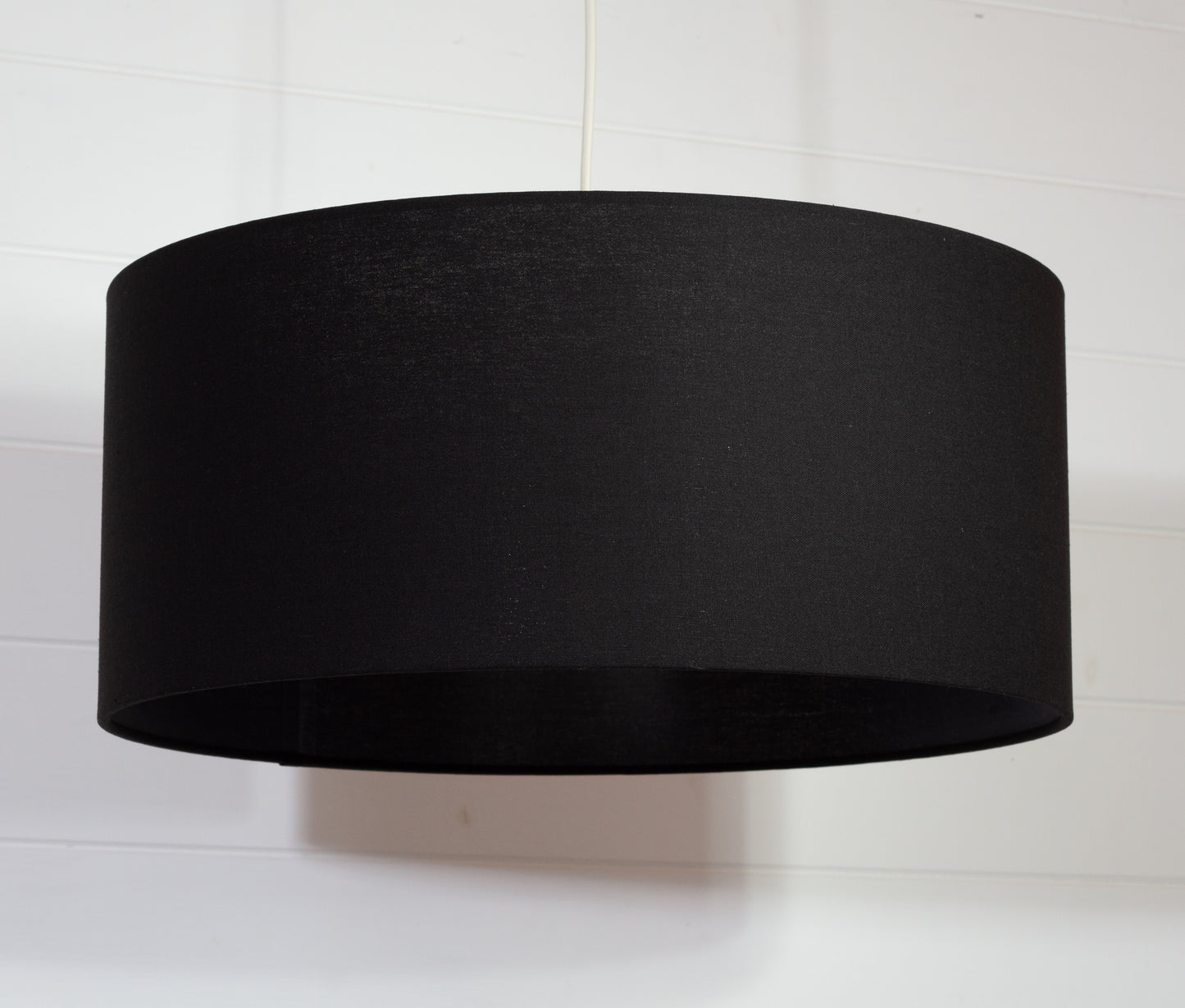 Drum Lamp Shades F170 ~ Black Linen