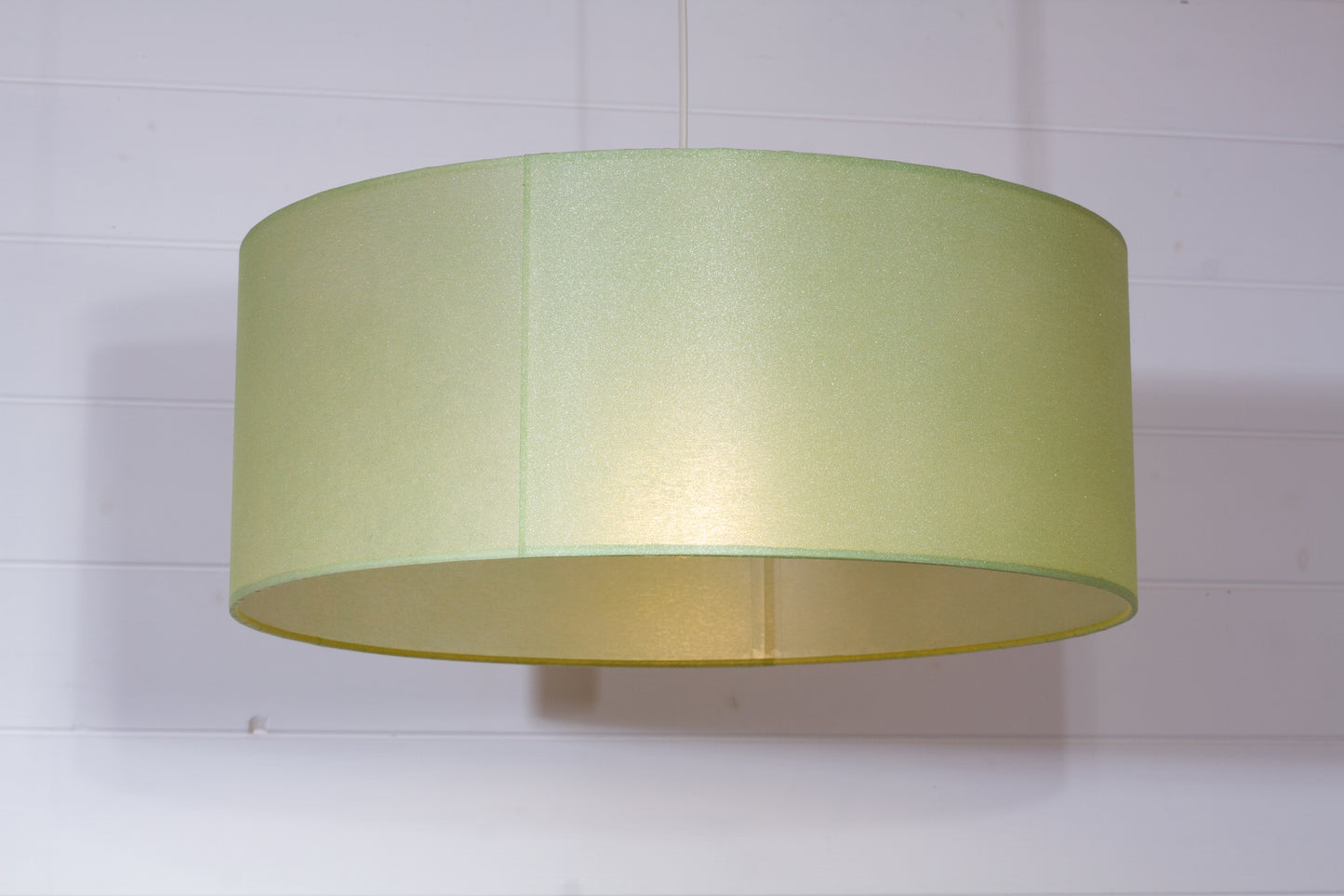 Drum Lamp Shade - P50 ~ Green Non Woven Fabric, 50cm(d) x 20cm(h)