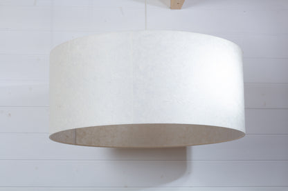 Drum Lamp Shade - P54 - Natural Lokta, 70cm(d) x 30cm(h)