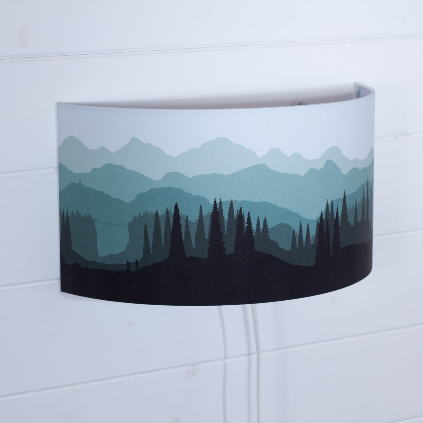 Wall Light - Landscape #1, 36cm(wide) x 20cm(h)