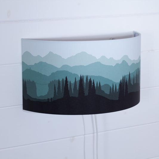 Wall Light - Landscape #1, 36cm(wide) x 20cm(h)