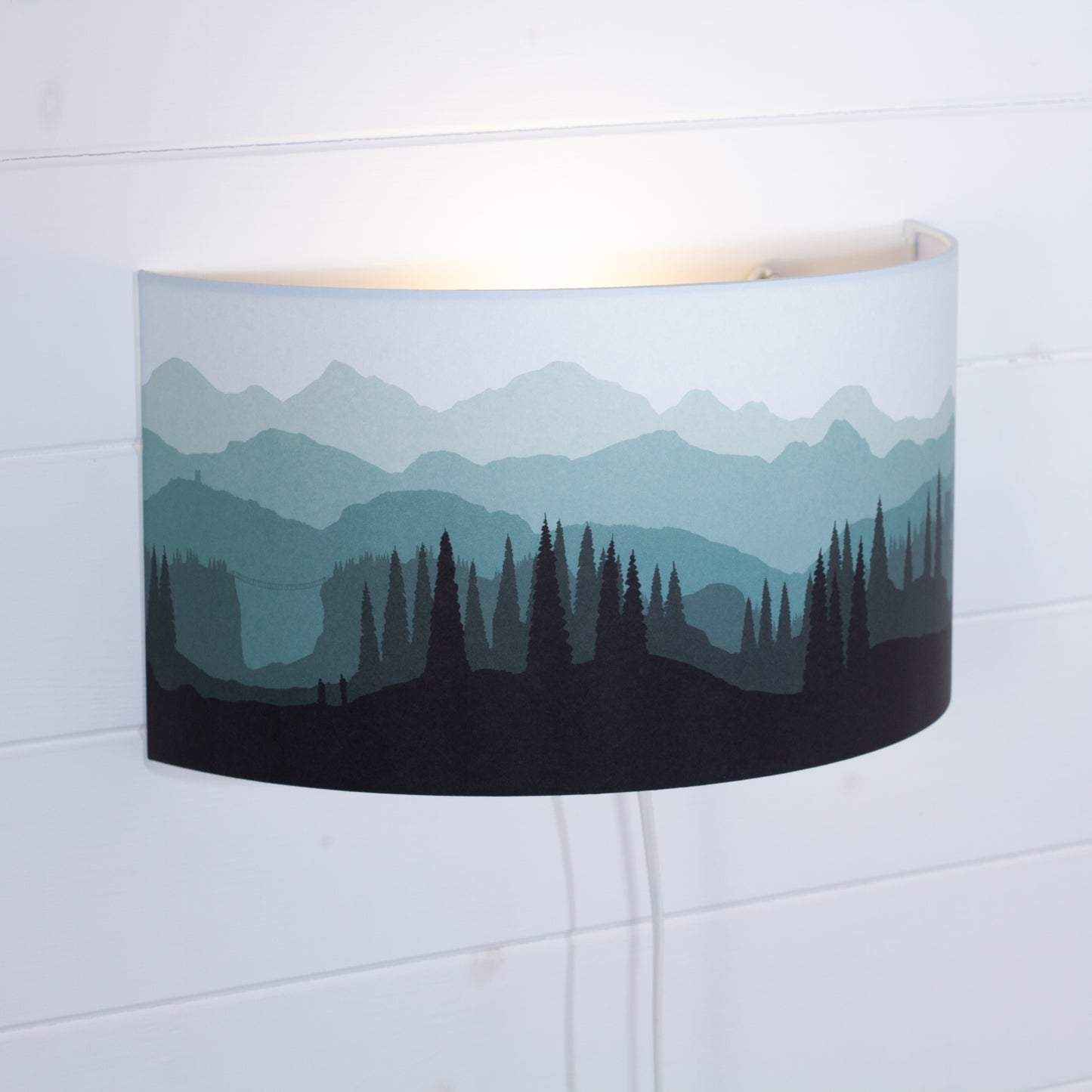Wall Light - Landscape #1, 36cm(wide) x 20cm(h)