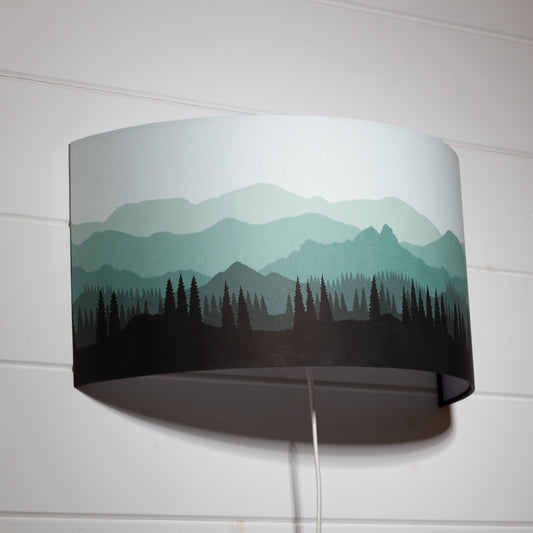 Wall Light - Landscape #4, 36cm(wide) x 20cm(h)