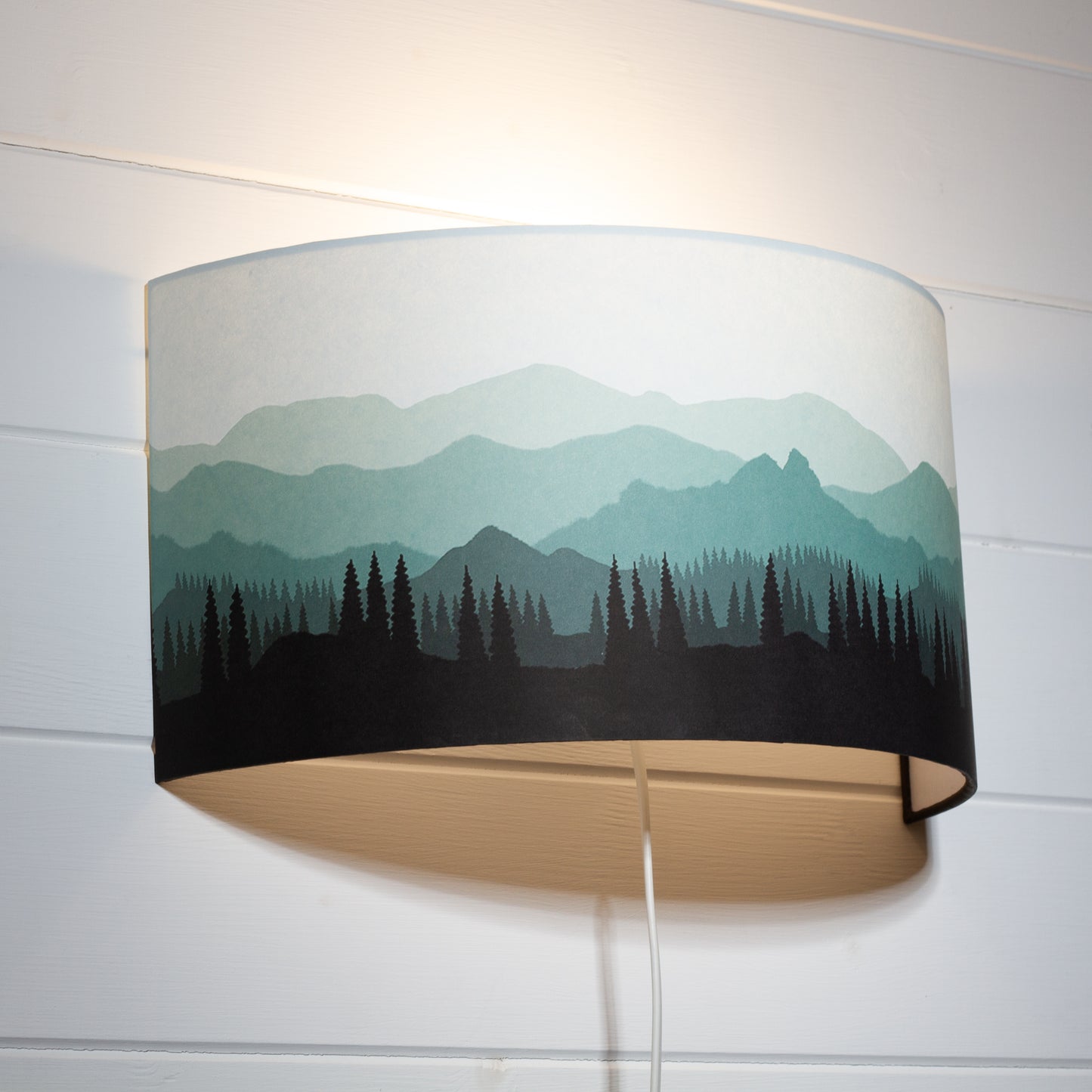 Wall Light - Landscape #4, 36cm(wide) x 20cm(h)