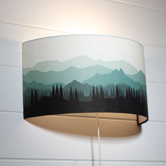 Wall Light - Landscape #4, 36cm(wide) x 20cm(h)
