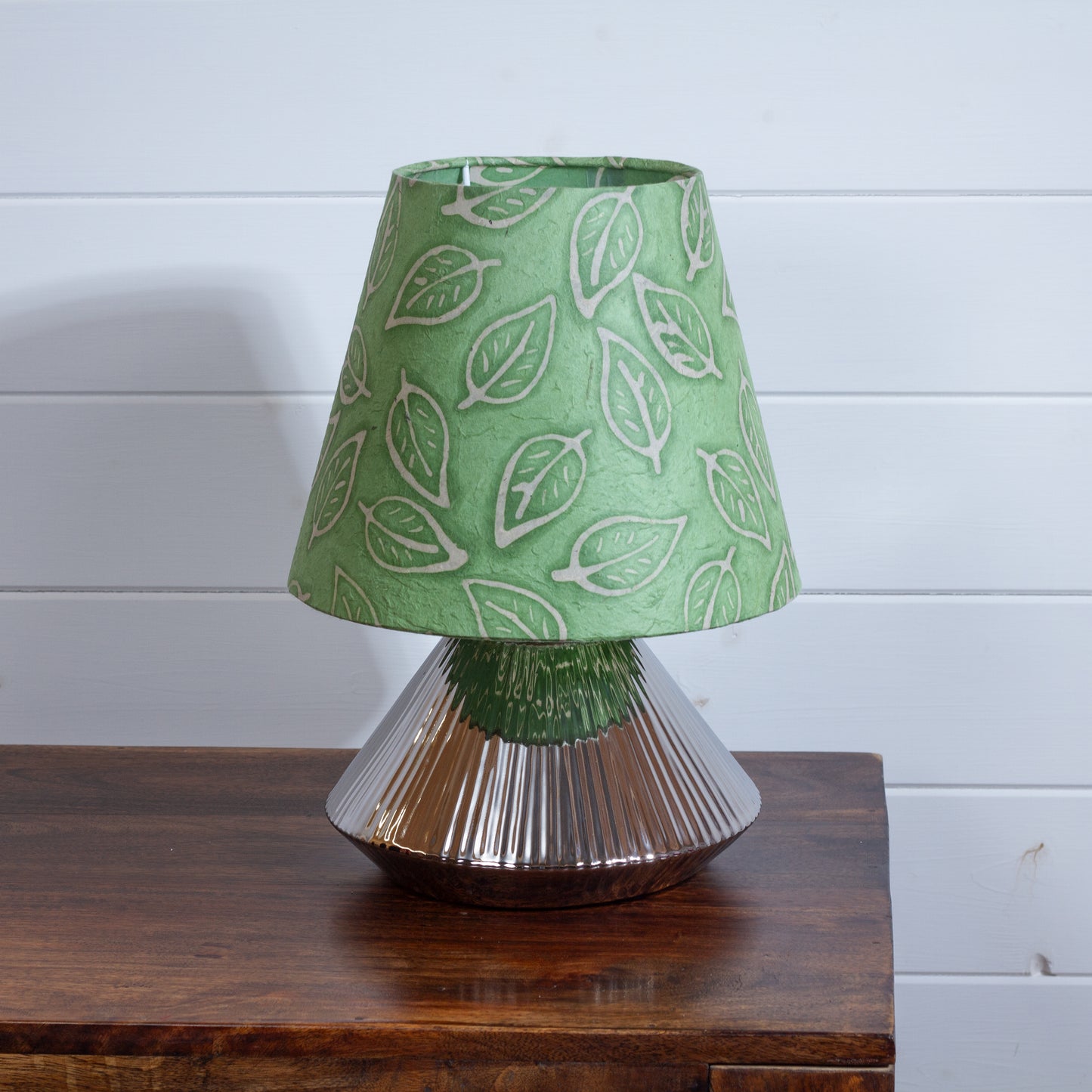 Cupcake Lamp Base with Conical Lamp Shade