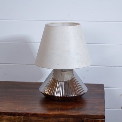 Cupcake Lamp Base with Conical Lamp Shade