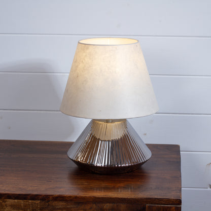 Cupcake Lamp Base with Conical Lamp Shade