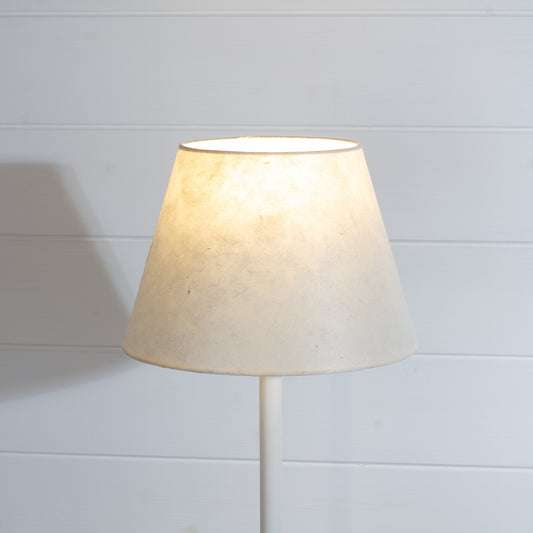 Conical Lamp Shade P54 Natural Lokta, 15cm(top) x 25cm(bottom) x 17cm(height)