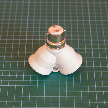 B22 LED Bulb Splitter -  1x B22 to 2x E27