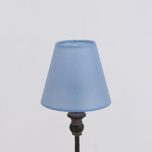 Clip on Lamp Shade - Short - P51 ~ Blue Non Woven Fabric
