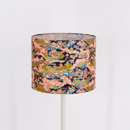 Drum Lamp Shade - W06 ~ Kyoto, 25cm x 20cm