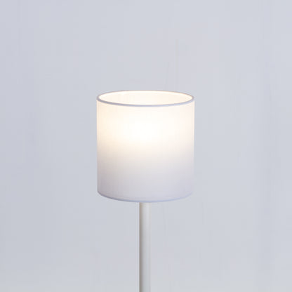 Drum Lamp Shade - P47 ~ White Non Woven Fabric, 15cm(diameter)