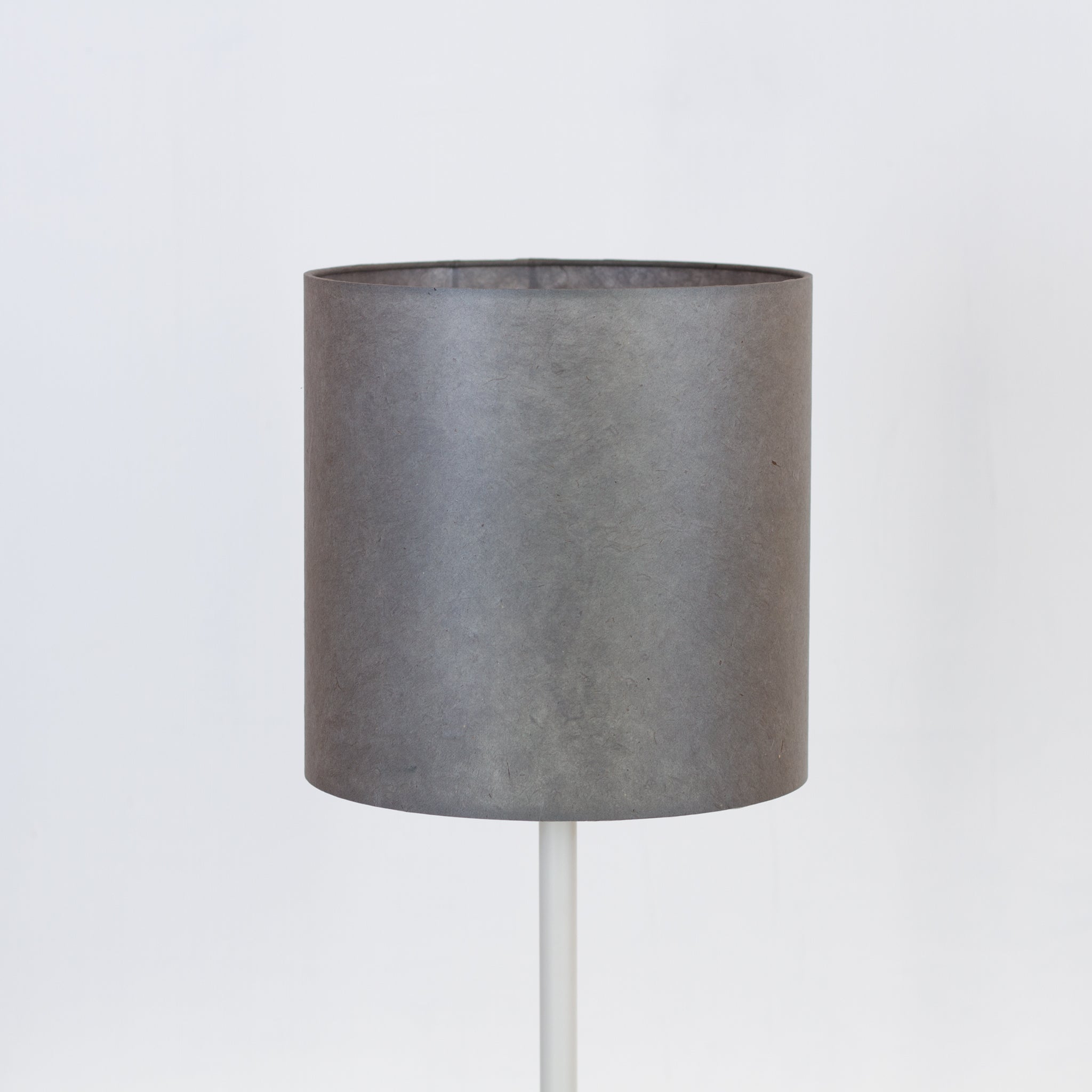 Grey cylinder on sale lamp shade