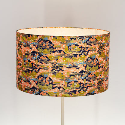 Drum Lamp Shade - W06 - Kyoto, 50cm(d) x 30cm(h)
