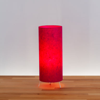 Free Standing Table Lamp Small - P57 ~ Hot Pink Lokta