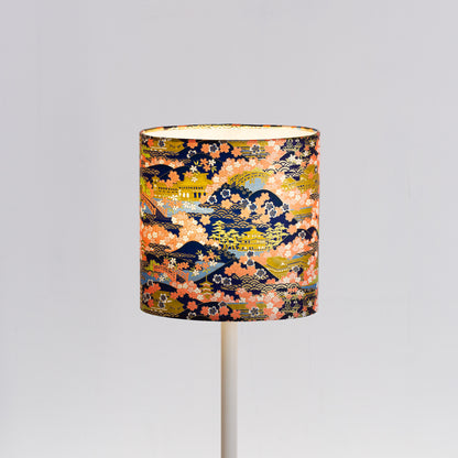 Oval Lamp Shade - W06 ~ Kyoto, 20cm(w) x 20cm(h) x 13cm(d)
