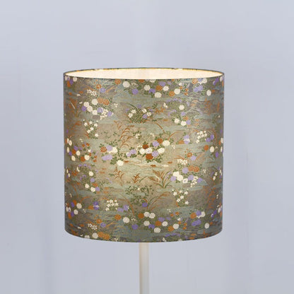Oval Lamp Shade - W08 ~ Lily Pond, 30cm(w) x 30cm(h) x 22cm(d)
