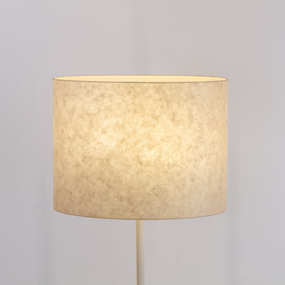Oval Lamp Shade - P54 - Natural Lokta, 40cm(w) x 30cm(h) x 30cm(d)