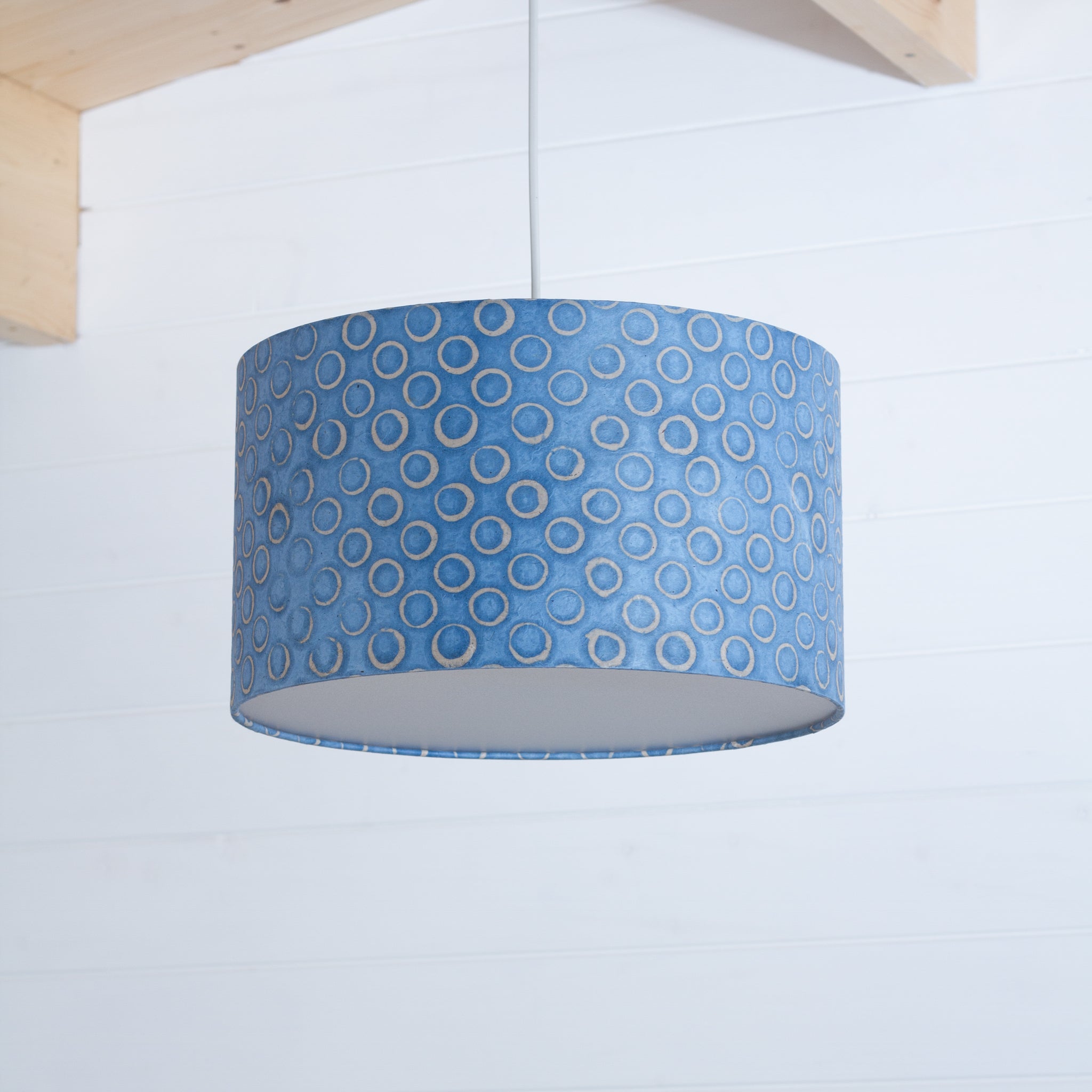 Blue drum deals chandelier