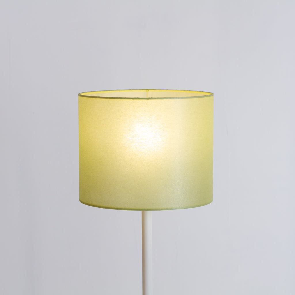 Drum Lamp Shades P50 ~ Green Non Woven Fabric