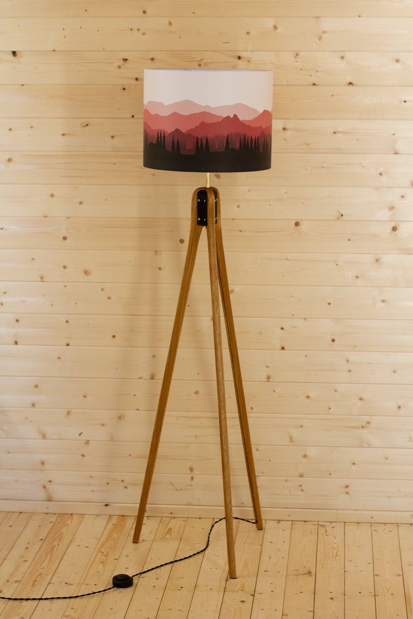 Landscape #4 Oak Tripod & Sapele Tripod