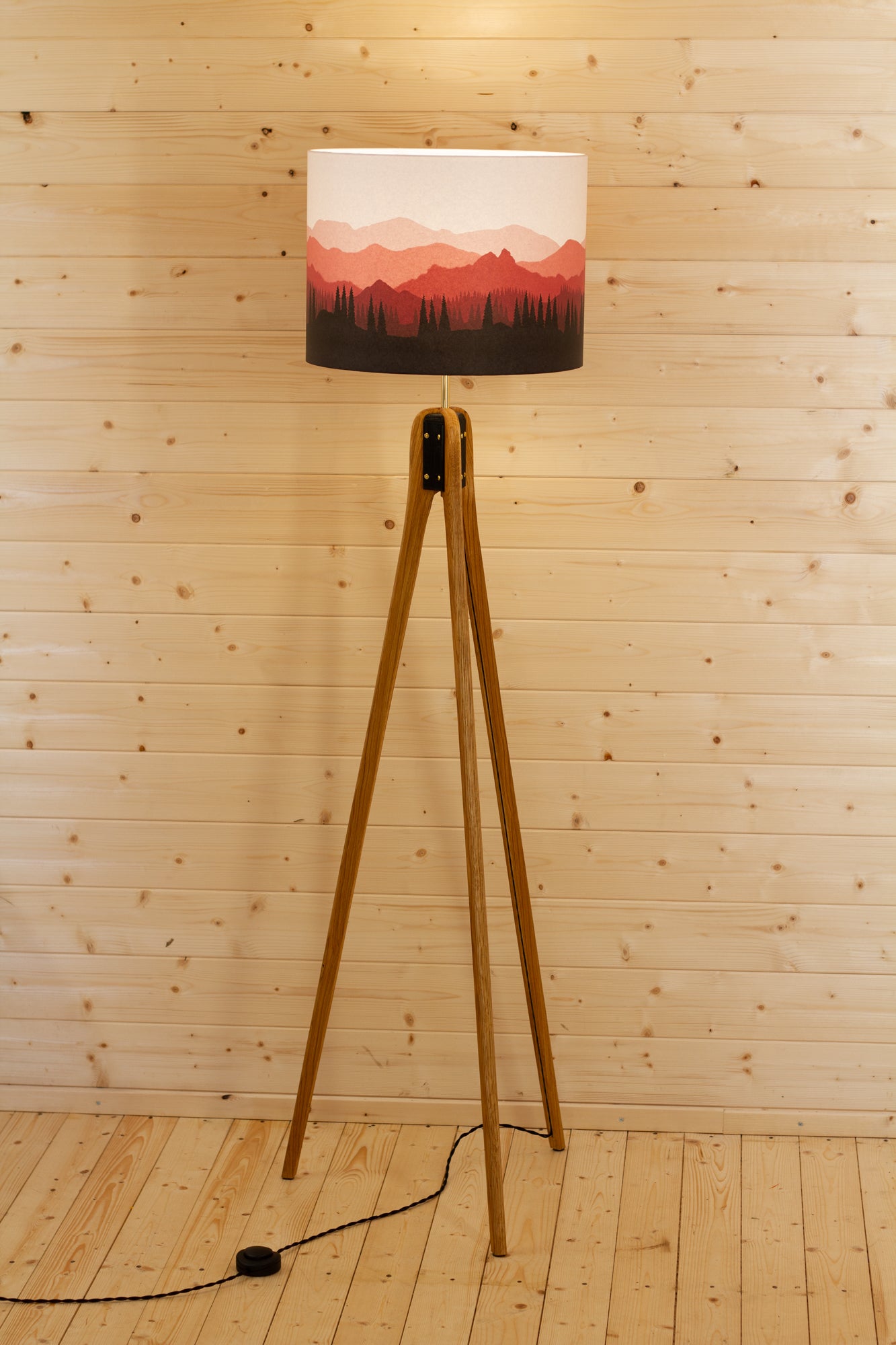 Landscape #4 Oak Tripod & Sapele Tripod
