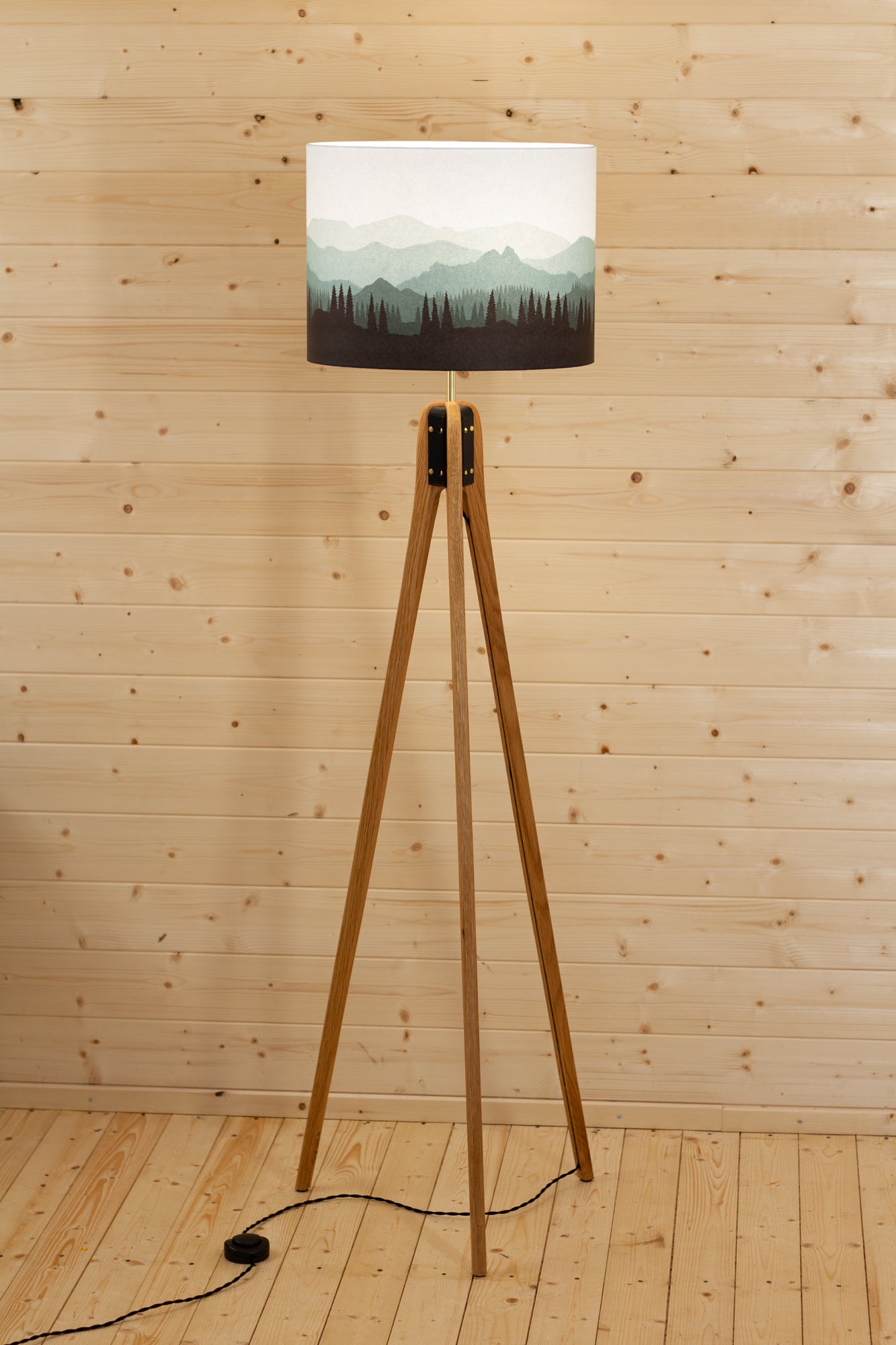 Landscape #4 Oak Tripod & Sapele Tripod