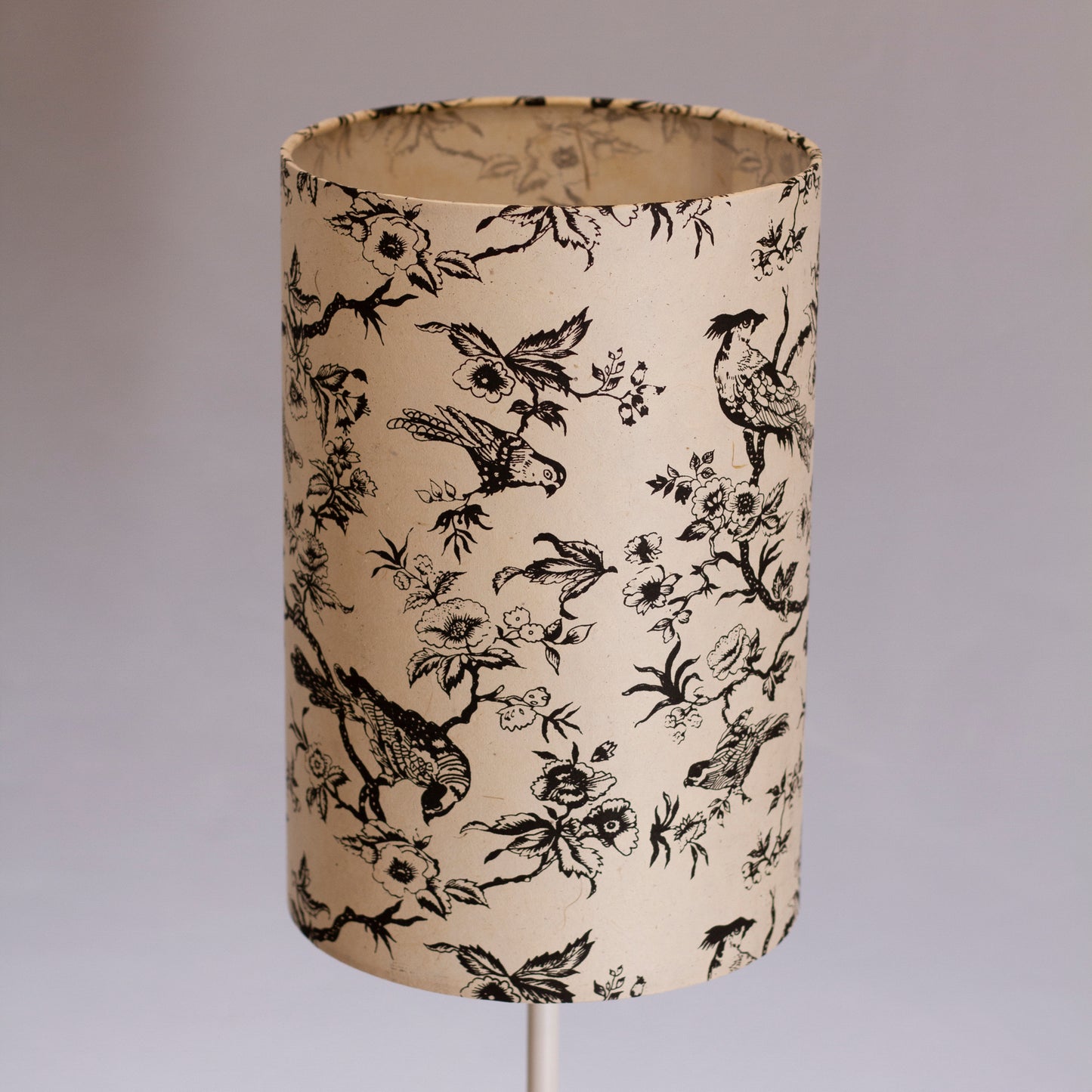 Drum Lamp Shade - P41 - Oriental Birds, 20cm(d) x 30cm(h)