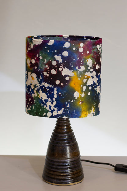 Stoneware Table Lamp Base - Dark Glaze - B109 ~ Batik Galaxy