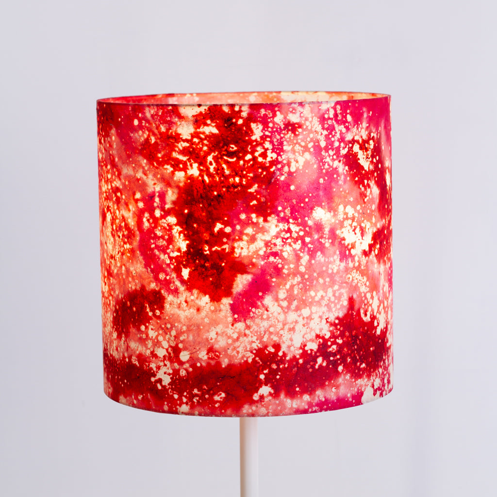 Drum Lamp Shade - B115 ~ Batik Salt Lake, 30cm(d) x 30cm(h)