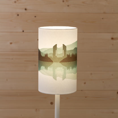 Landscape #2 Print (Drum Lamp Shade Only) - Green 15cm(diameter)