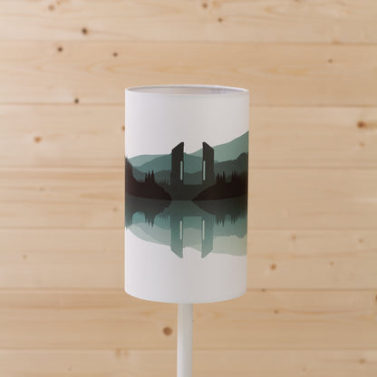 Landscape #2 Print (Drum Lamp Shade Only) - Green 15cm(diameter)