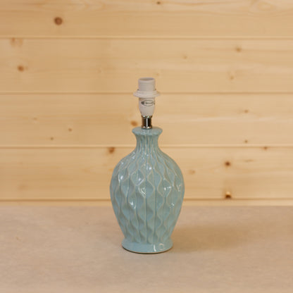 Yarra Ceramic Table Lamp (Base only) - Duckegg Blue