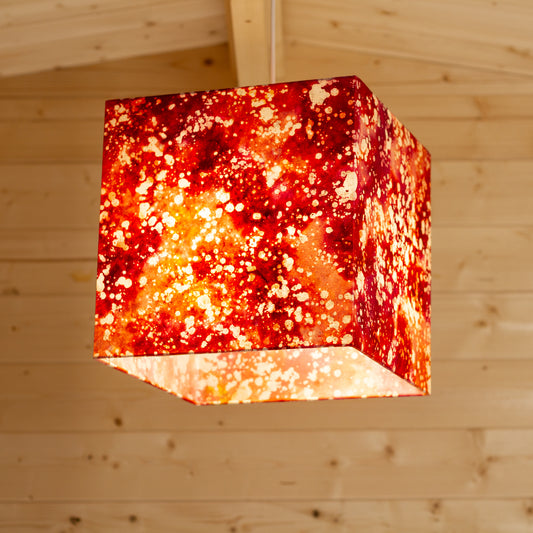 Square Lamp Shades B115 ~ Batik Salt Lake