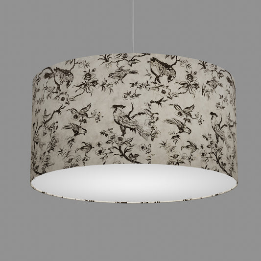 Drum Lamp Shade - P41 - Oriental Birds, 60cm(d) x 30cm(h)