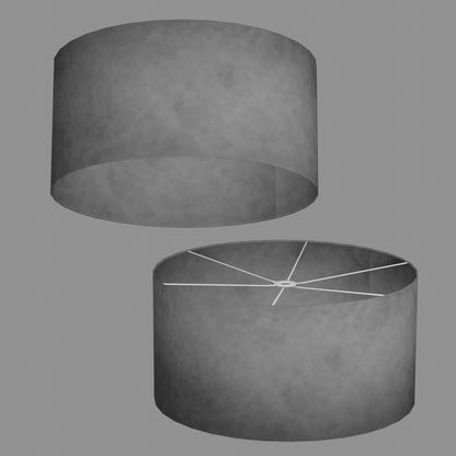 Drum Lamp Shade - P53 - Pewter Grey, 60cm(d) x 30cm(h)