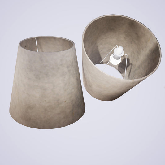 Conical Lamp Shade P54 - Natural Lokta, 23cm(top) x 35cm(bottom) x 31cm(height)