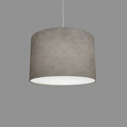 Drum Lamp Shade - P54 - Natural Lokta, 30cm(d) x 20cm(h)