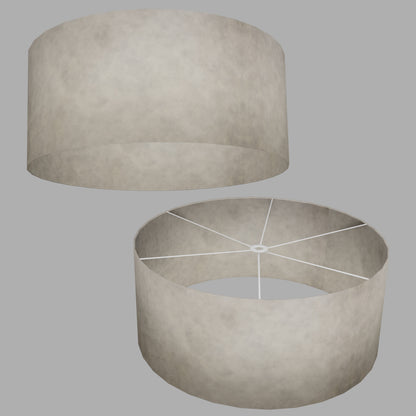 Drum Lamp Shade - P54 - Natural Lokta, 70cm(d) x 30cm(h)