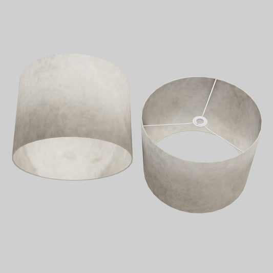 Drum Lamp Shade - P54 - Natural Lokta, 40cm(d) x 30cm(h)