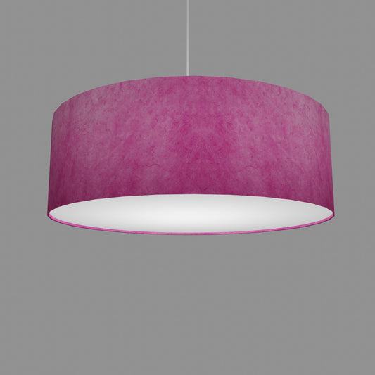 Drum Lamp Shade - P57 - Hot Pink Lokta, 60cm(d) x 20cm(h)