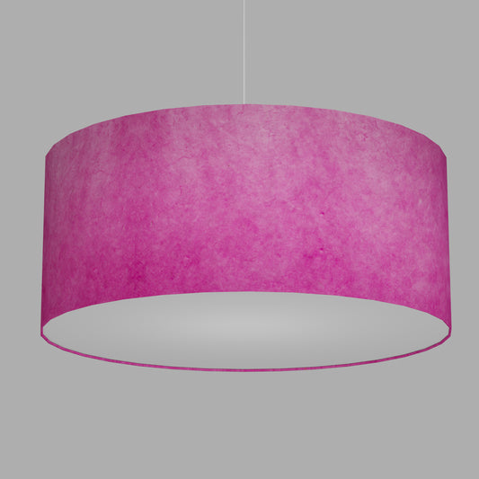 Drum Lamp Shade - P57 - Hot Pink Lokta, 70cm(d) x 30cm(h)