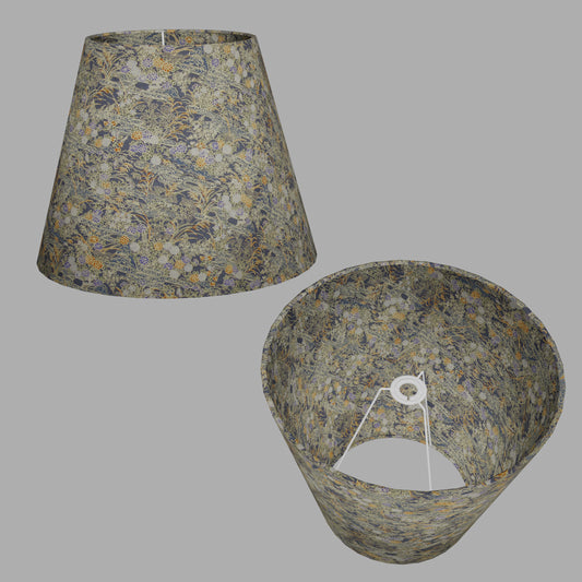 Conical Lamp Shade W08 ~ Lily Pond, 23cm(top) x 40cm(bottom) x 31cm(height)