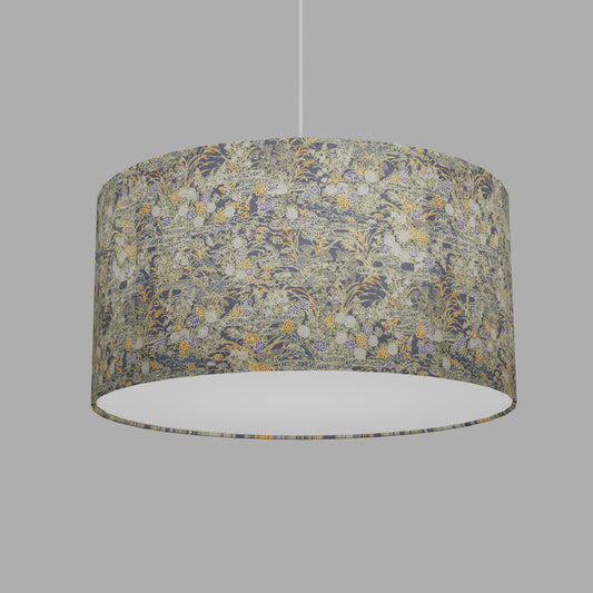 Drum Lamp Shade - W08 ~ Lily Pond, 40cm(d) x 20cm(h)