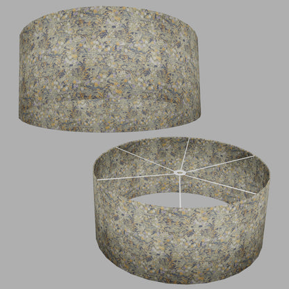 Drum Lamp Shade - W08 ~ Lily Pond, 70cm(d) x 30cm(h)