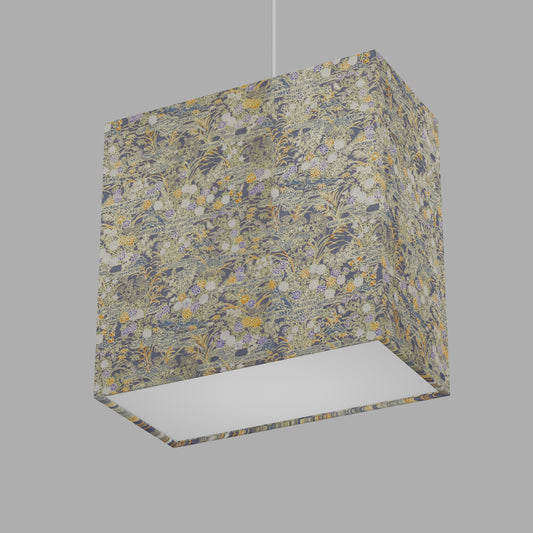 Rectangle Lamp Shade - W08 ~ Lily Pond, 30cm(w) x 30cm(h) x 15cm(d)