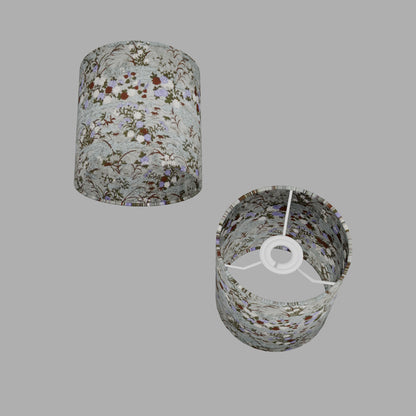 Drum Lamp Shade - W08 ~ Lily Pond, 15cm(diameter)